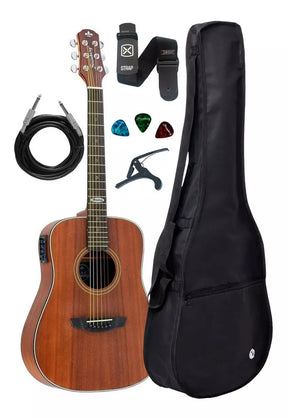 Violão Strinberg Sr200 Mgs Mini Folk Kit Capa Acessórios