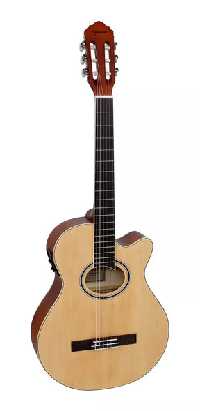 Violão Náilon Eletrico Giannini Gnf-1d Natural(ns)+ Kit Full