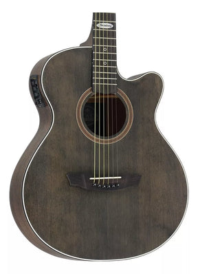 Violão eletroacústica Strinberg Black SA200C para destros tobacco louro indiano