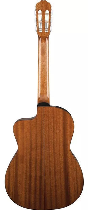 Violão clássico Takamine GC1CE para destros natural ébano brilhante