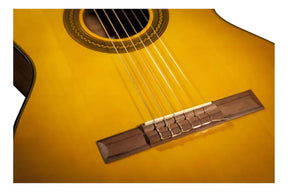 Violão clássico Takamine GC1CE para destros natural ébano brilhante