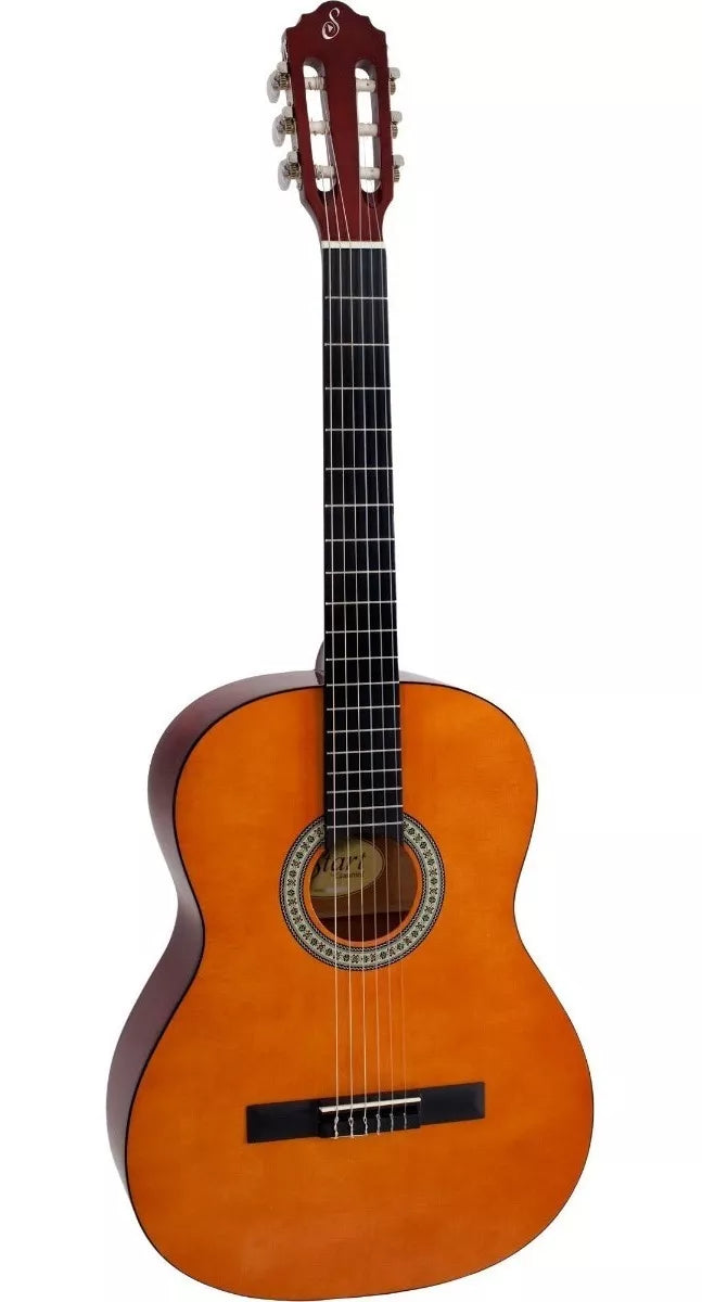 Violão Elétrico Giannini Nylon N14 Natural Kit Completo