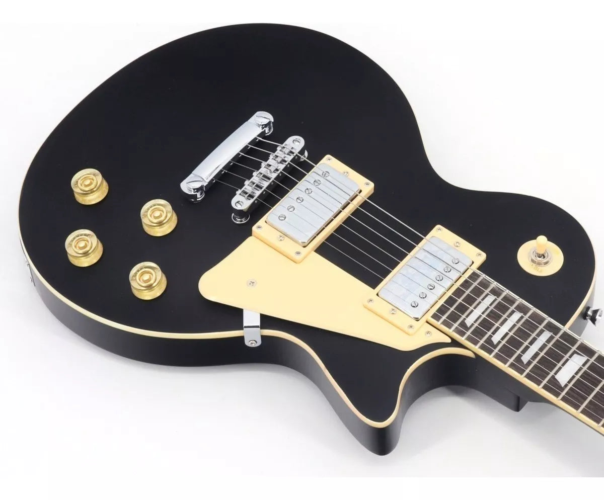 Guitarra Strinberg Les Paul Lps 230 Bks Eletrica Preta Fosca Cor Preto Fosco Material Do Diapasão Madeira Orientação Da Mão Destro