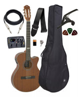 Violão Elétrico Nylon Strinberg Sl200 Mgs Kit Capa Acessorio