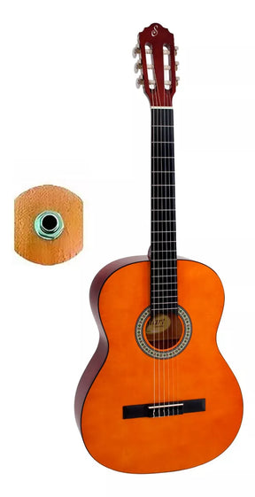 Violão Elétrico Giannini Nylon N14 Natural Kit Completo