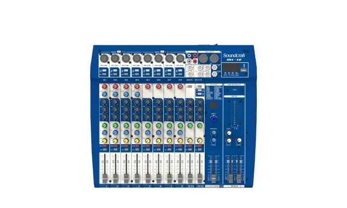 Mesa de Som Interface 12 Canais Soundcraft MI Series MI-12