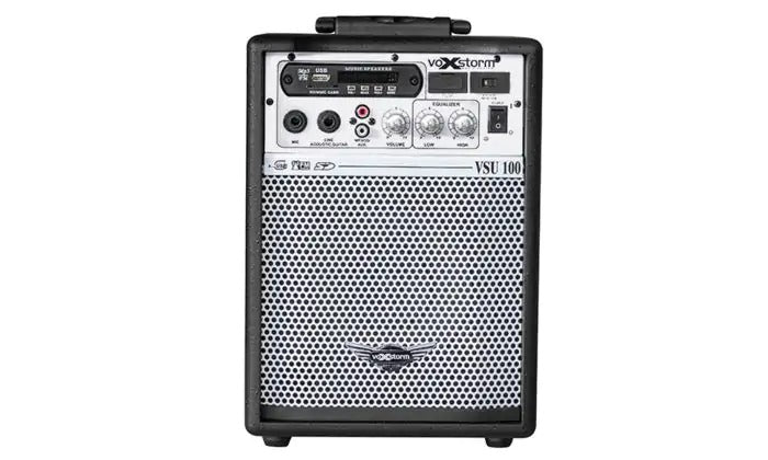 Caixa Multiuso Amplificada 6 polegadas 15 W RMS - Voxstorm VSU100 USB