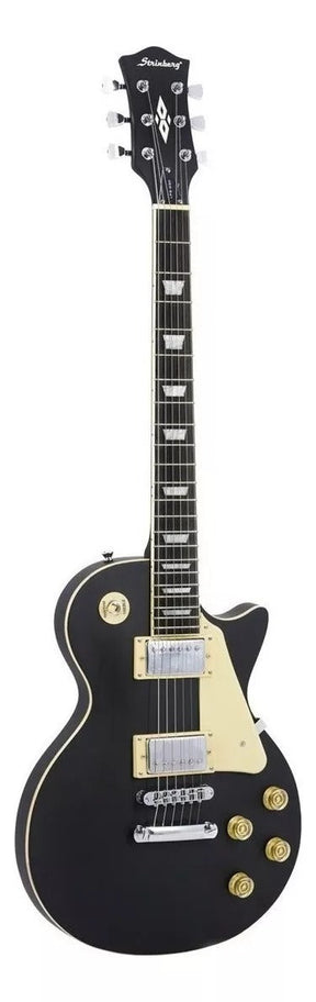 Guitarra Strinberg Les Paul Lps 230 Bks Eletrica Preta Fosca Cor Preto Fosco Material Do Diapasão Madeira Orientação Da Mão Destro