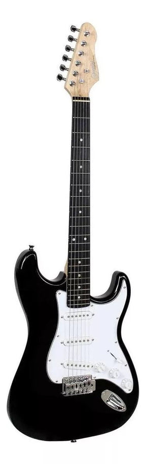 Guitarra elétrica Giannini Standard G-100 BK/WH