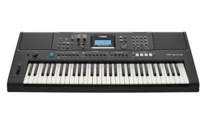 Teclado Portátil 61 Teclas Yamaha PSR-E473 Preto